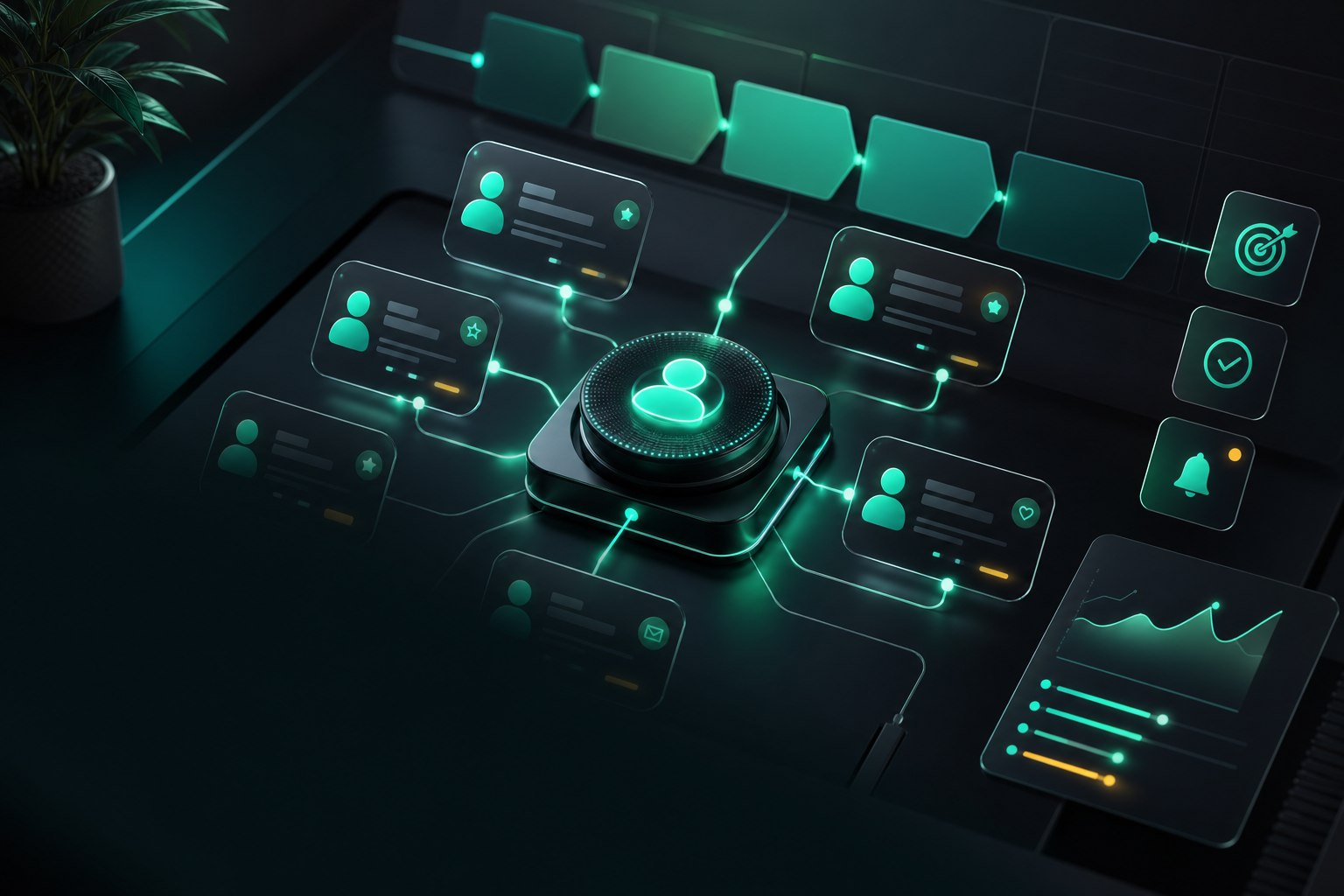 Roadmap de implantación para CRM inteligente y seguimiento comercial